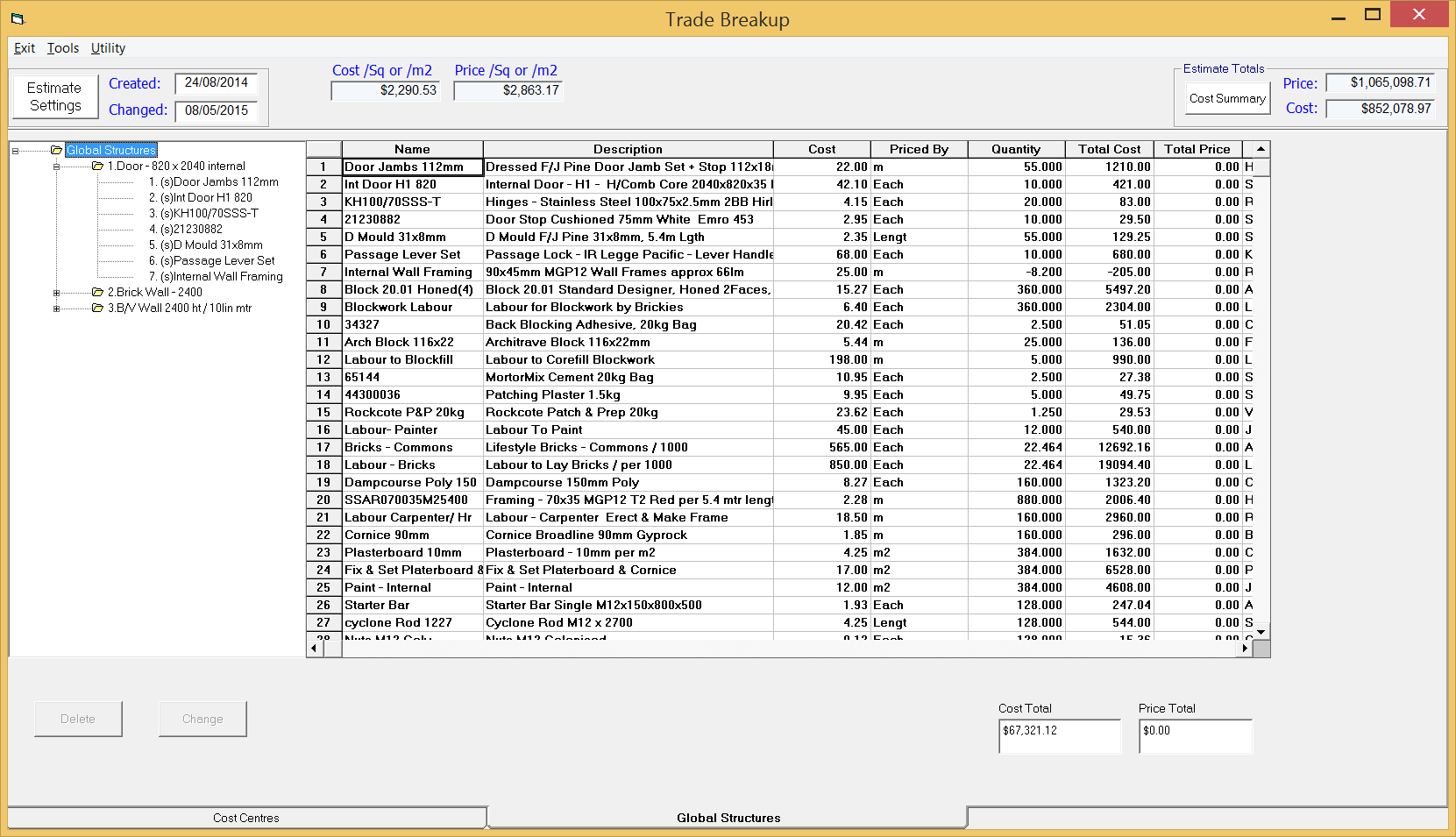 Global Structures